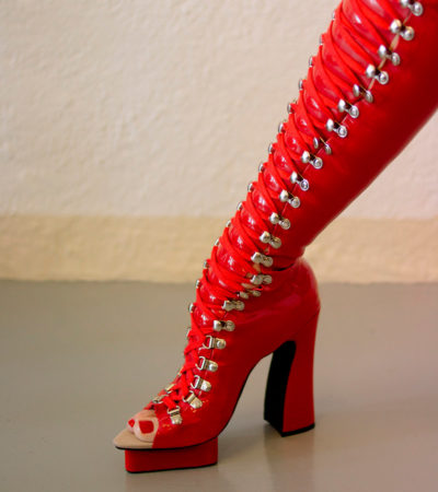 AK03 A.K. Latex Boots
