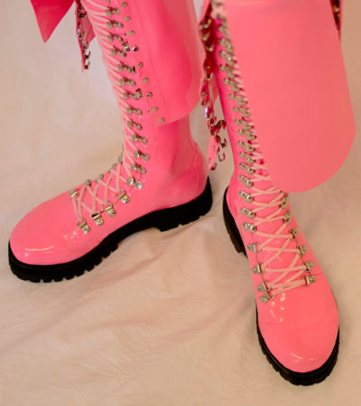 AK04 A.K. Latex Boots